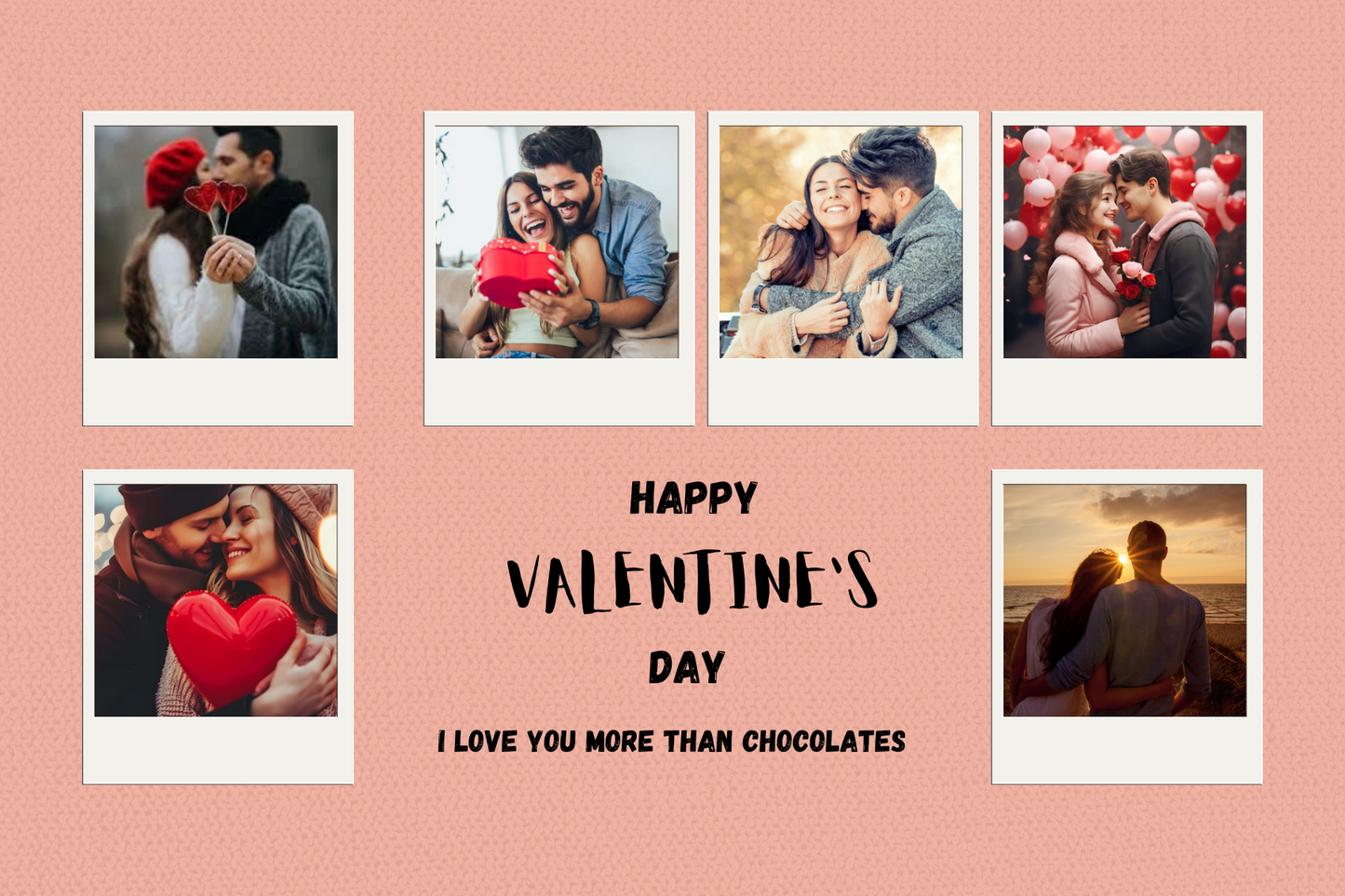 Valentine's Day Card | Digital | Printable | Editable| Love