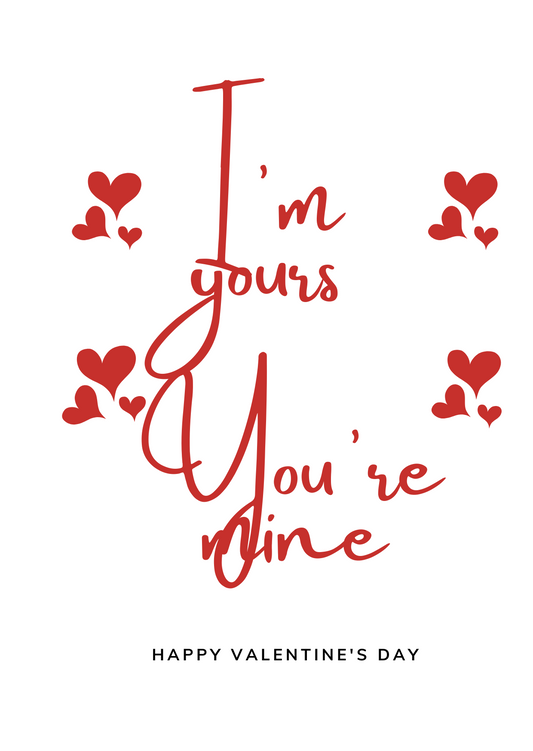 Valentine's Day Card | Digital | Printable | Editable| Love